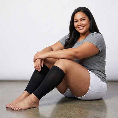 Manchons de Compression pour jambes 15-20 mmHg Belleallure-Paris