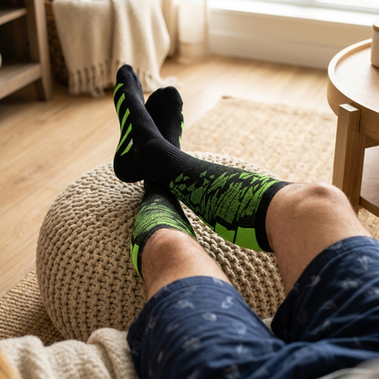 Jambes Légères Toute la Journée - Chaussettes de Compression Homme Belleallure-Paris