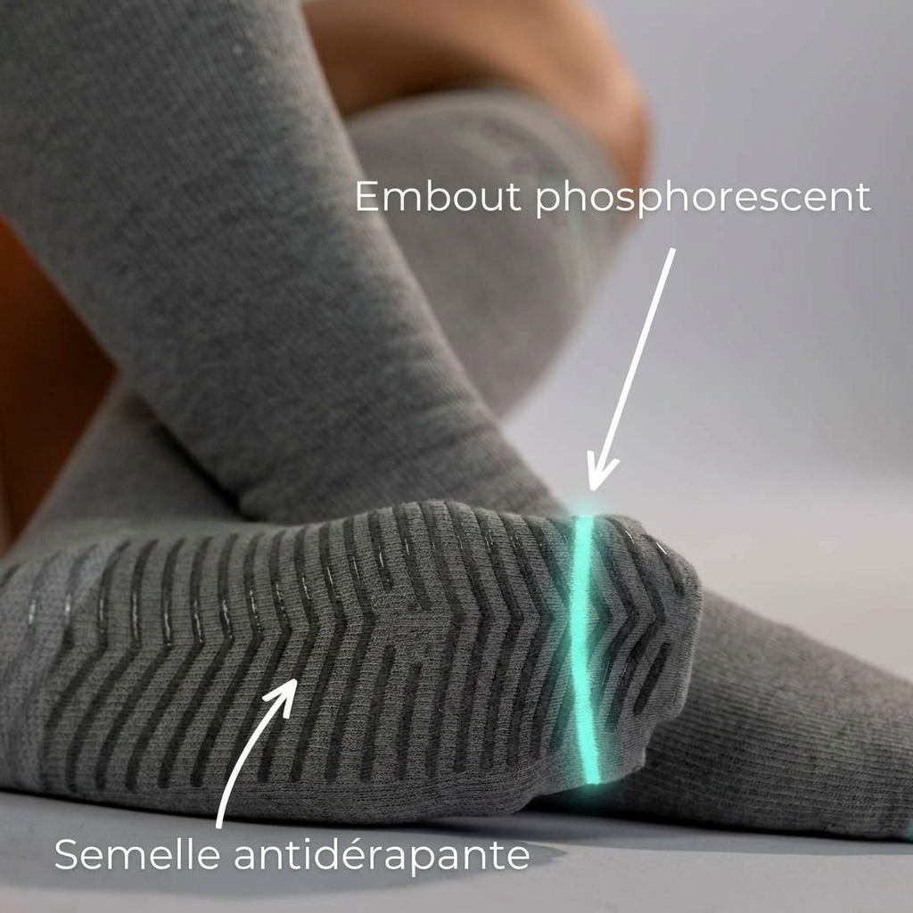 Chaussettes de compression en bambou de qualité supérieure Belleallure-Paris