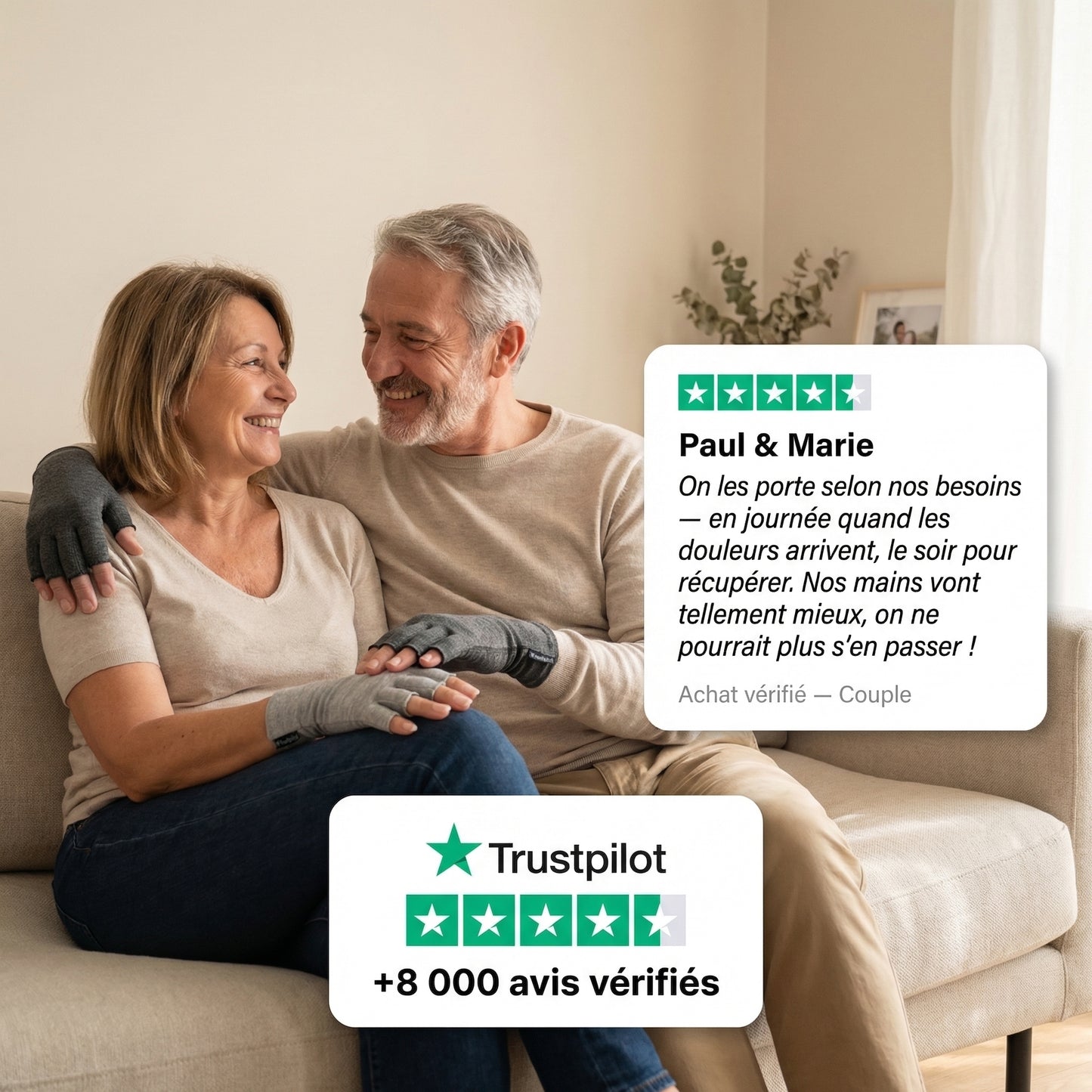 Gants de compression BelleAllure de qualité supérieure Belleallure-Paris